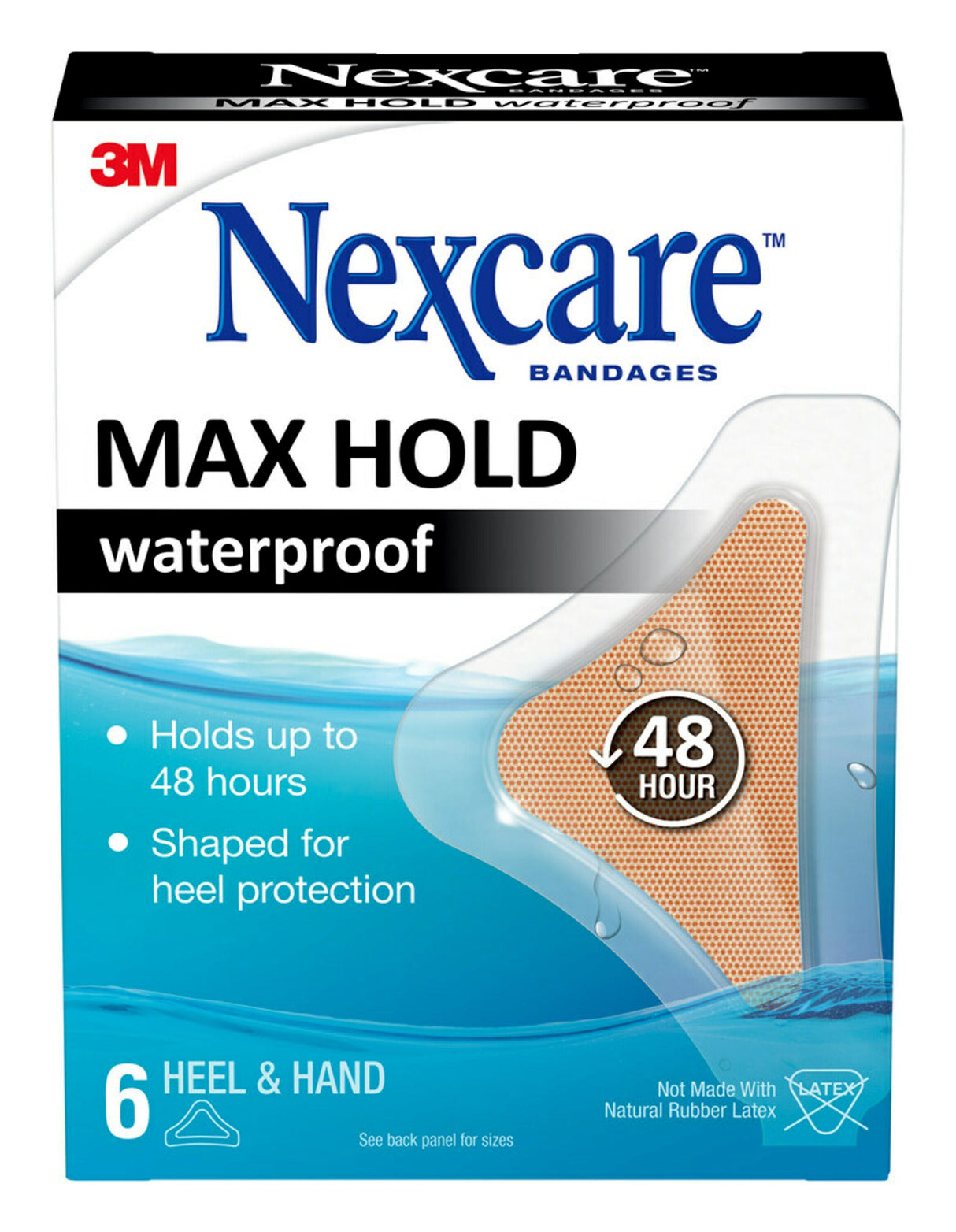 Image of 3M™ Nexcare™ Max Hold Waterproof Bandages