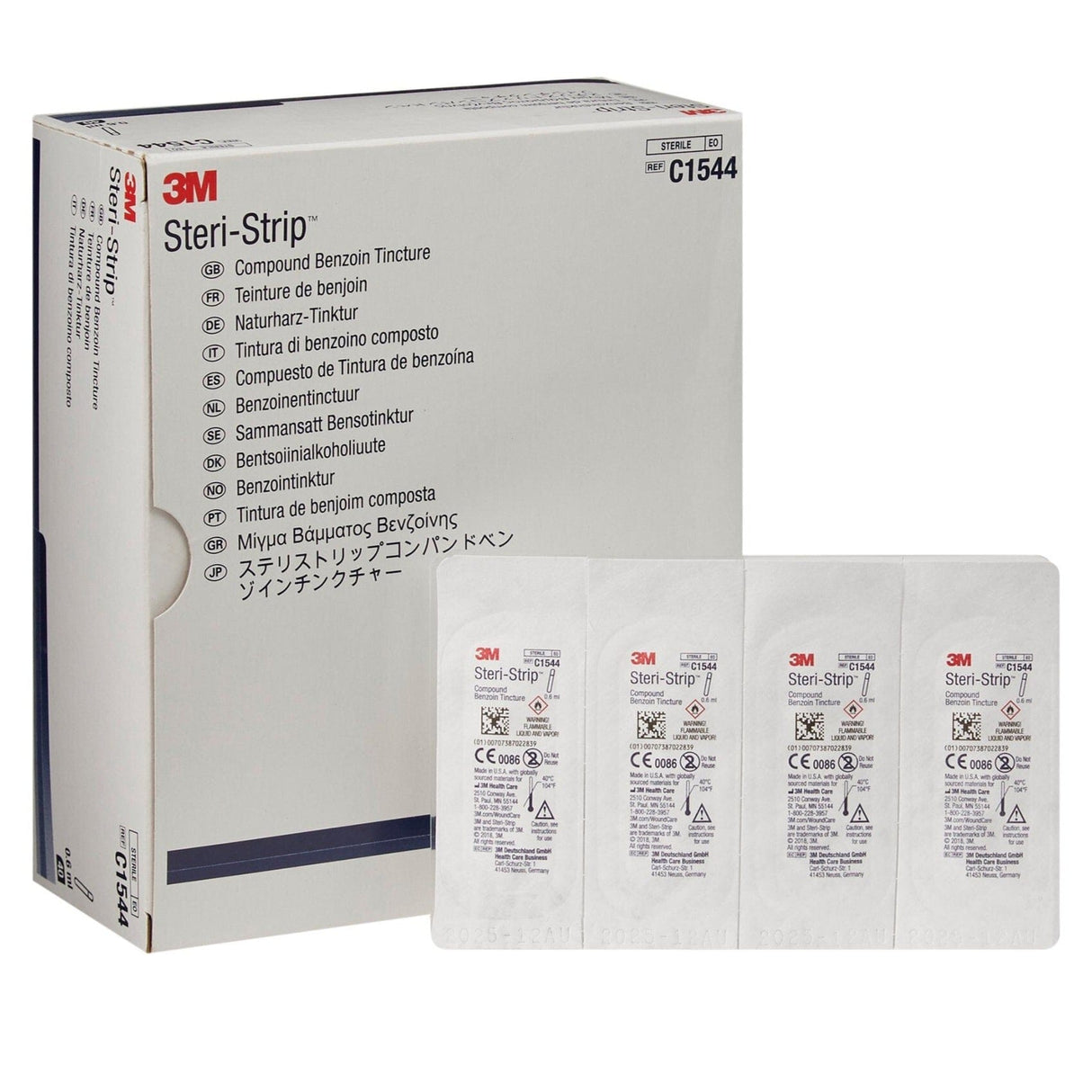 Image of 3M™ Steri-Strip Compound Benzoin Tincture, 0.667 mL