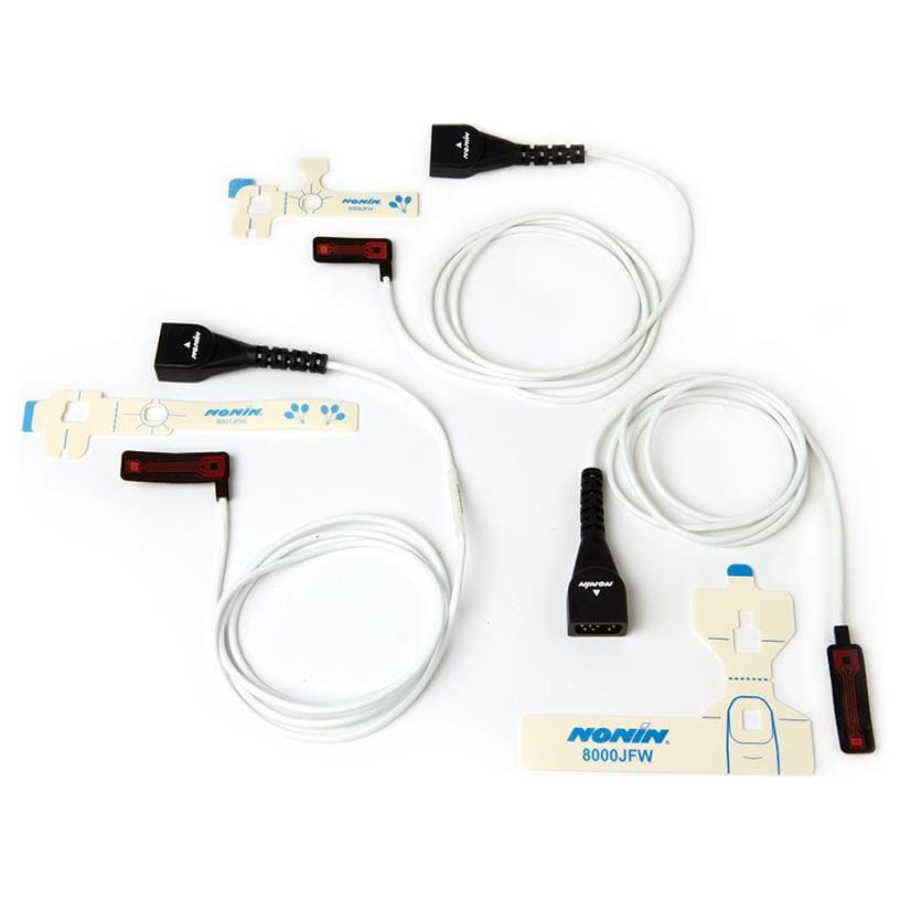 Image of 8000J Series Reusable Flex SpO2 Sensor, Adult, 9'