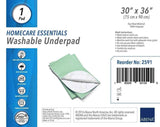 Image of Abena Essentials Washable Incontinence Underpad, 30" x 36"