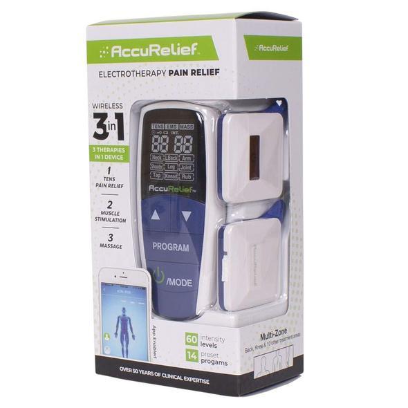 Image of AccuRelief Wireless 3-in-1 Pain Relief Device