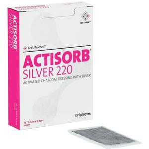 Image of ACTISORB Silver Antimicrobial Dressing 2-1/2" x 3-3/4"