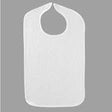 Image of Adult Bib with Velcro Closure, White, 18" x 30"