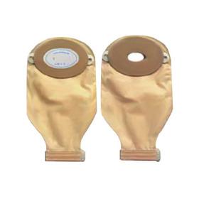 Image of Adult Drain Pouch Oval C Pre-Cut 1-3/16" x 2-1/4" Opening With Barrier Opaque, Convex