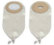 Image of Adult Post-Op Urine Pouch Oval C Trim To Fit 1-3/16" x 2-1/4" with Flutter Valve, Convex