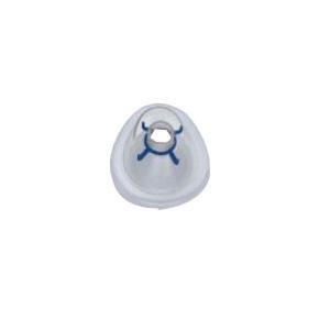 Image of AirLife Disposable Resuscitation Face Mask with Blue Hook Ring, Medium, Adult