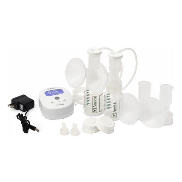 Image of Ameda Mya Joy Double Electric Breast Pump, 3.6'' x 4.3'' x 2.16''