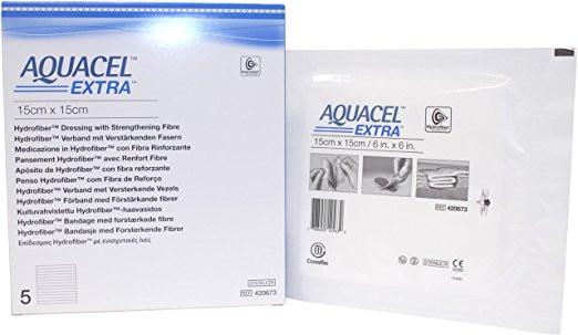 Image of Aquacel Extra 6" X 6" Hydrofiber Wound Dressing