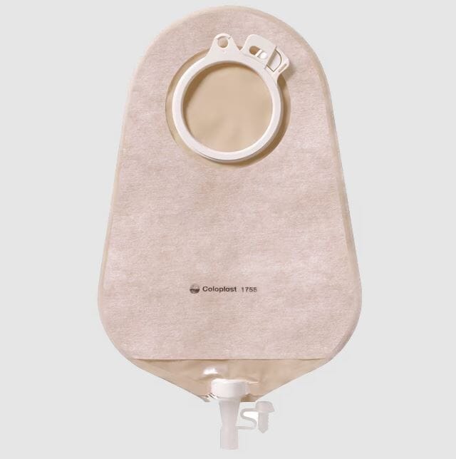 Image of Assura 2-Piece Standard Urostomy Pouch 1/2" - 1-3/4", Opaque