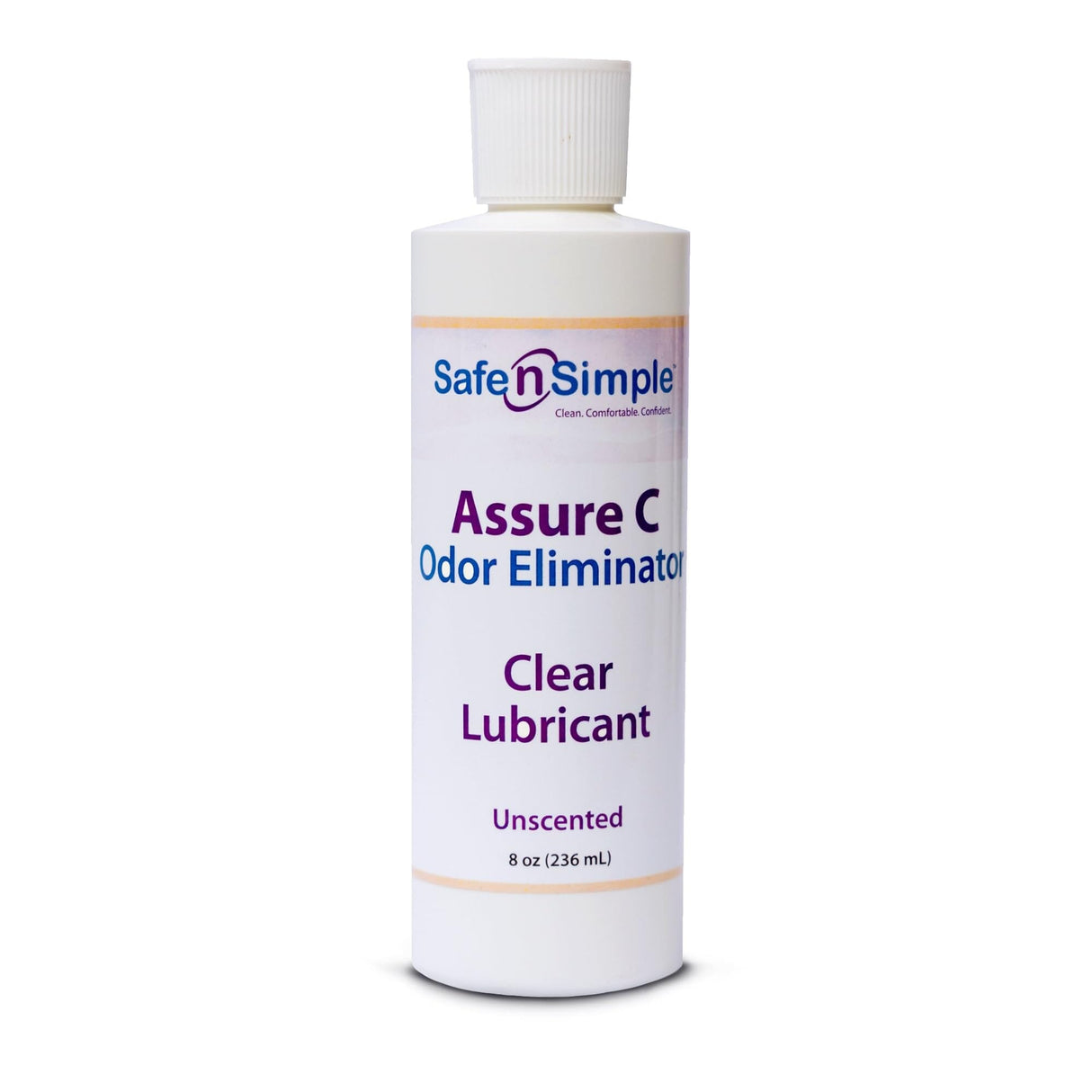 Image of Assure C Ostomy Pouch Lubricating Deodorant Gel, 8 oz Bottle