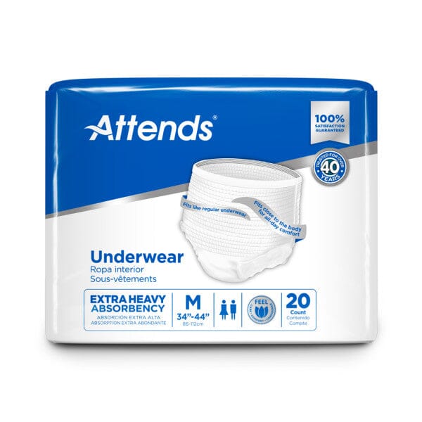 Image of Attends Care Unisex Protective Underwear - Extra Heavy Absorbency