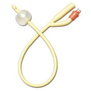 Image of BARDEX Infection Control 2-Way 100% Silicone Foley Catheter 14 Fr 5 cc Coude