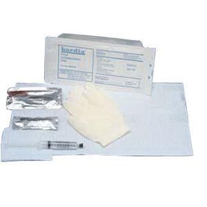 Image of BARDIA Foley Insertion Tray with 30 cc Syringe and BZK Swabs