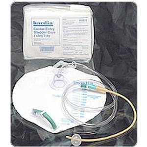 Image of BARDIA Silicone-Elastomer Coated Closed System Foley Tray 18 Fr 5 cc