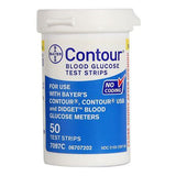 Image of Bayer Contour Glucose Test Strips (50 Count)