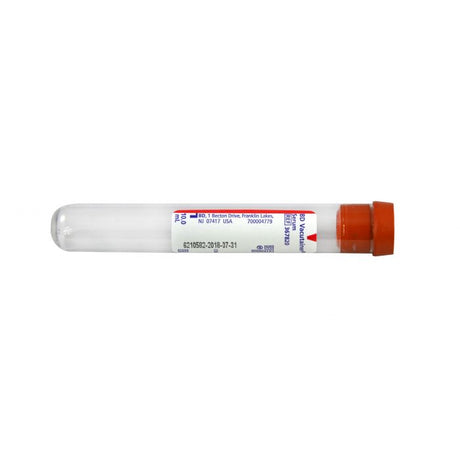 Image of BD Vacutainer® Plus Serum Tube, 100mm, 16mm OD, 10mL Draw Volume