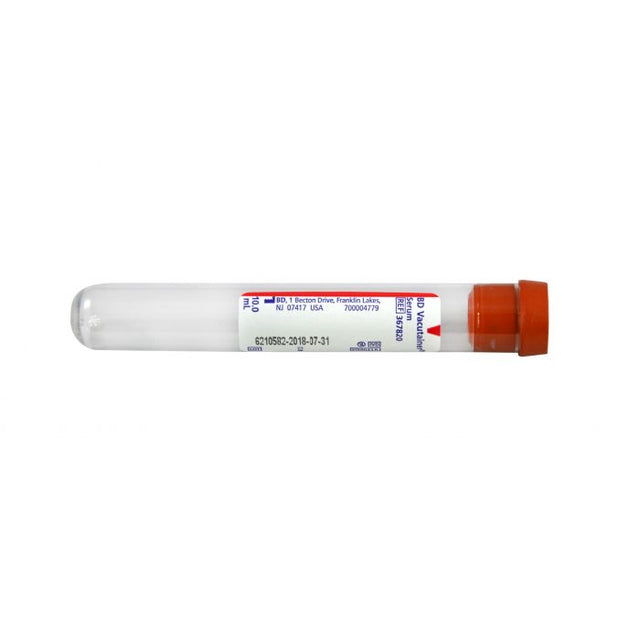 Image of BD Vacutainer® Plus Serum Tube, 100mm, 16mm OD, 10mL Draw Volume