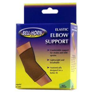 Image of Bell-Horn Elastic Elbow Support, Medium 9" - 10", Beige