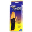 Image of Bell-Horn Elastic Stabilizing Left Wrist Brace, Large, 7-1/2" - 8-1/2" Wrist Circumference, Black