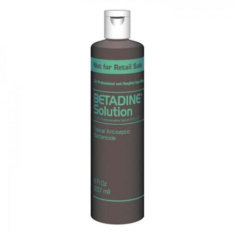 Image of Betadine Solution 10% 8 oz. Bottle