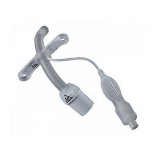 Image of Bivona FlexTend TTS Pediatric V Neck Flange Tracheostomy Tube, Size 5.0