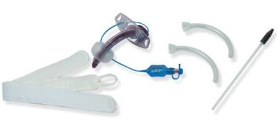 Image of Blue Line Ultra Tracheostomy Tube Kit 10 mm