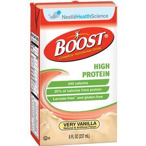 Image of BOOST HIGH PROTEIN, Very Vanilla, 8 fl Ounce  Tetra Brik