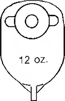 Image of Brief Post-Op Urinary Pches, 8", 7/8" Opn, 10/Box