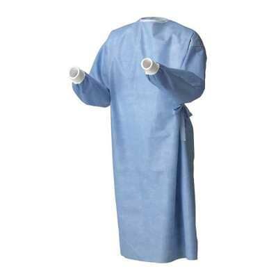 Image of Cardinal Health™ Astound® Set-In Gown Small/Medium, Standard, Sterile-back, Classified as AAMI Level 3