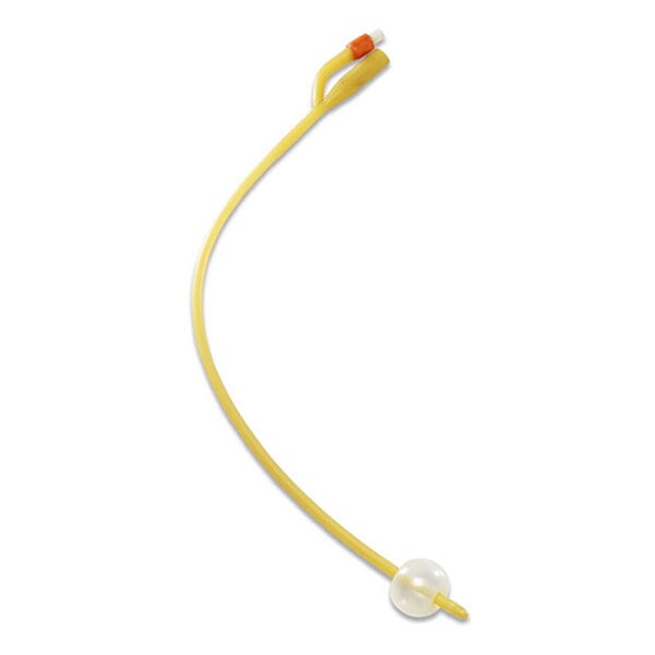 Image of Cardinal Health™ Dover™ Foley Catheter, Pediatric, Silicone-Elastomer Coated, Latex, 3mL Capacity, 2-Way, 8Fr OD, 16"