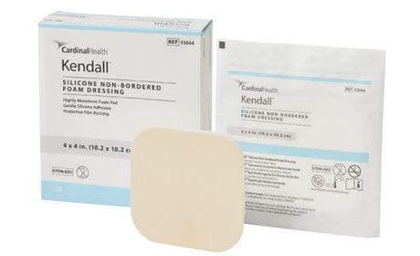 Image of Cardinal Health Kendall Silicone Non-Bordered Foam Dressing