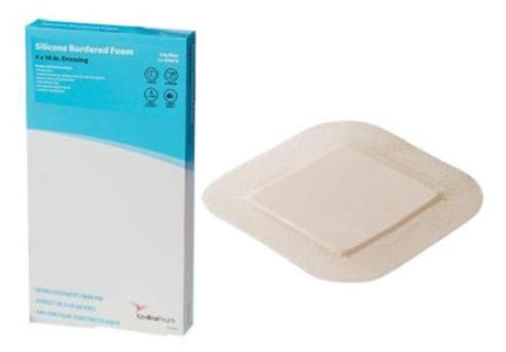 Image of Cardinal Health™ Silicone Bordered Foam Wound Dressing