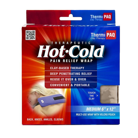 Image of Carex ThermiPaq® Hot/Cold Pain Relief Wrap, Medium 6.5" x 12"