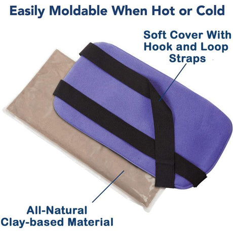 Image of Carex ThermiPaq® Hot/Cold Pain Relief Wrap, Medium 6.5" x 12"