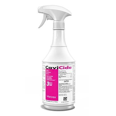 Image of CaviCide™ Surface Disinfectant Cleaner Alcohol Based Liquid 24 oz. Bottle Alcohol Scent