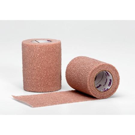 Image of Coban Non-Sterile Self-Adherent Wrap 2" x 5 yds., Tan