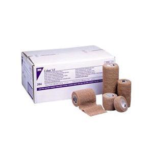 Image of Coban Non-Sterile Self-Adherent Wrap 4" x 6-1/2 yds., Tan