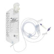 Image of Compat Dualflo Pump Administration set Spike Right PLUS connector with 1000 mL Water Vinyl Bag