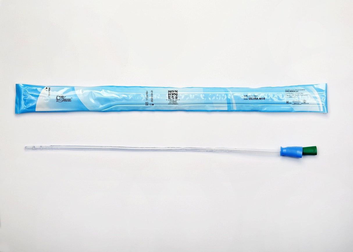 Image of Cure Ultra® Intermittent Catheter for Men - Straight or Coude Tip