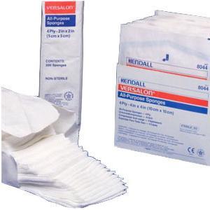 Image of Kendall Versalon™ Sterile Non-Woven Sponge, 4-Ply, 10s, 4" x 4"