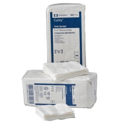 Image of Curity Nonsterile Cover Sponge 3" x 3"