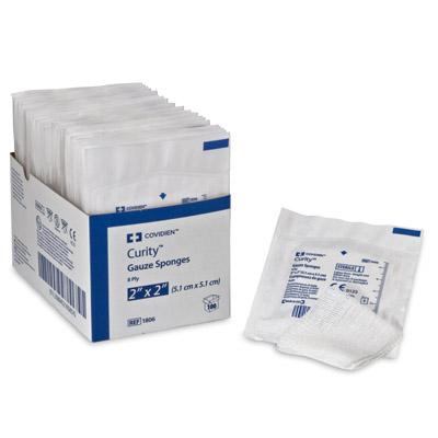 Image of Curity Sterile Gauze Sponge 2" x 2"