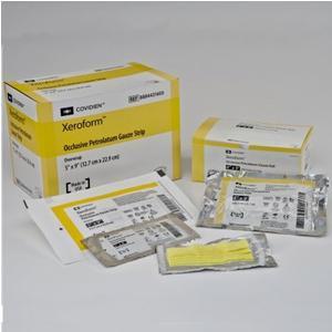 Image of Curity™ Sterile Oil Emulsion Gauze Strip Overwrap, 5" x 9"