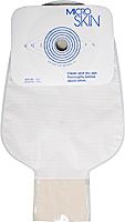 Image of Cymed One-piece Drainable Pouch with Cut-to-fit MicroSkin® Adhesive Plain Barrier 1-3/4" Stoma Opening, 11" L, Opaque, Odor-proof Film, Comfort Backing, Latex-free