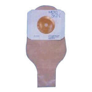 Image of Cymed Platinum One-piece Drainable Pouch Pre-cut MicroSkin® Adhesive Barrier and Thick MicroDerm™ Plus Washer 1-1/8" Stoma Opening, 11" L, Opaque, Odor-proof Film, Comfort Backing, Latex-free