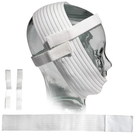 Image of Deluxe Chinstrap, Large 28", White