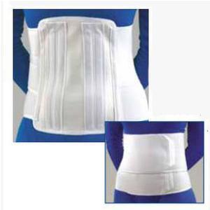 Image of Deluxe Lumbar Sacral Support, Med/Lrg, White