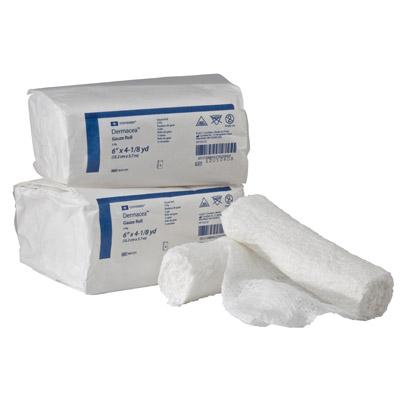 Image of Dermacea Nonsterile Low-Ply Gauze Rolls 6" x 4 yds.