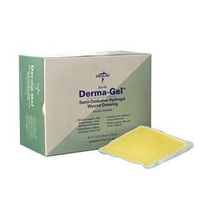 Image of DermaGel Hydrogel Sheet Dressing 4" x 4"