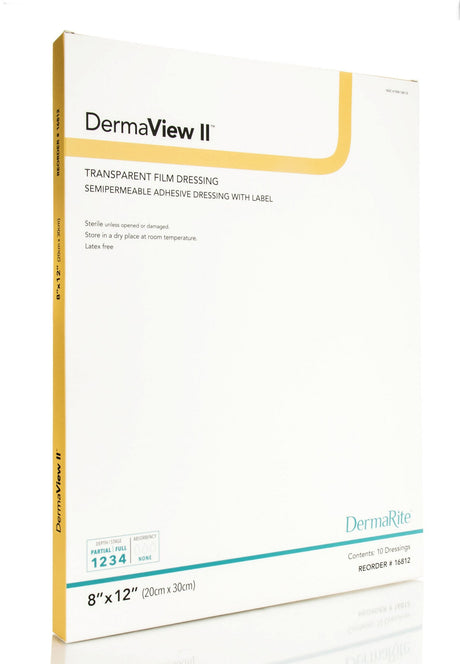 Image of DermaView II Transparent Semipermeable Adhesive Film Dressing